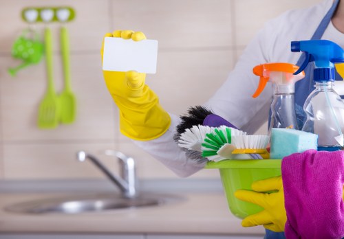 Professional house cleaning service for a Greenwich home interior