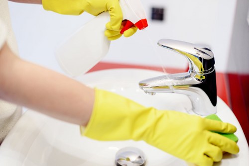 Regular cleaning service for a Greenwich retail or office space