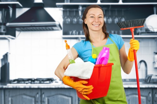 Local commercial cleaning for a Greenwich office building