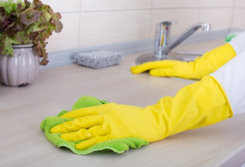 Carpet cleaning team focusing on recycling and sustainability in Greenwich