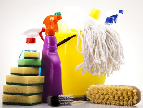 Local cleaning team carrying out a move out clean in a Greenwich apartment